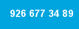 926 677 34 89 926 677 34 89